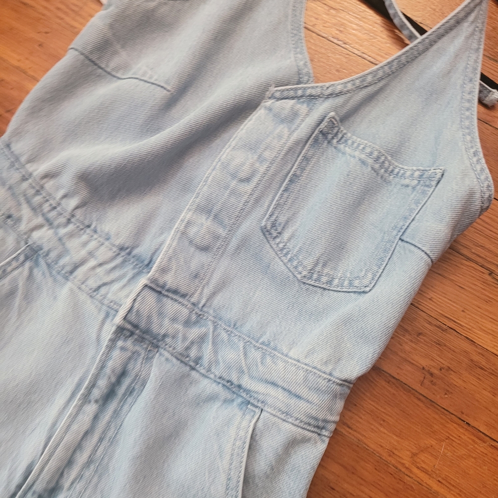 Light Blue Denim Kids One Piece